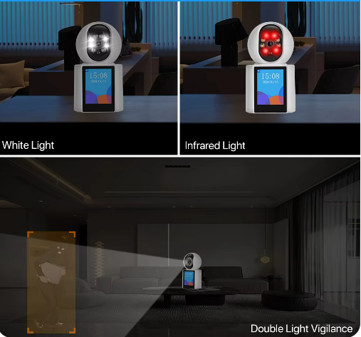 Cámara de Seguridad Inteligente 360° Videollamadas