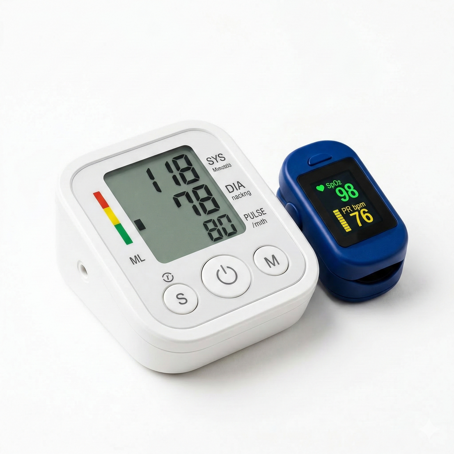 Kit Salud Inteligente - Tensiómetro + Oxímetro