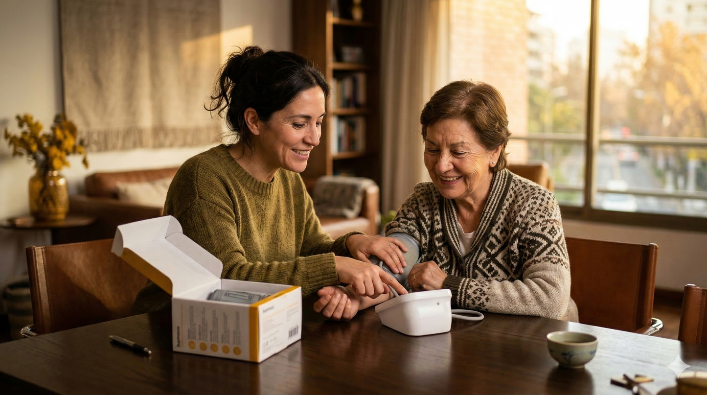 Kit Salud Inteligente - Tensiómetro + Oxímetro