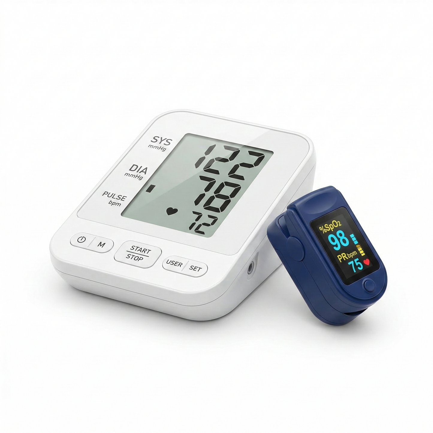 Kit Salud Inteligente - Tensiómetro + Oxímetro