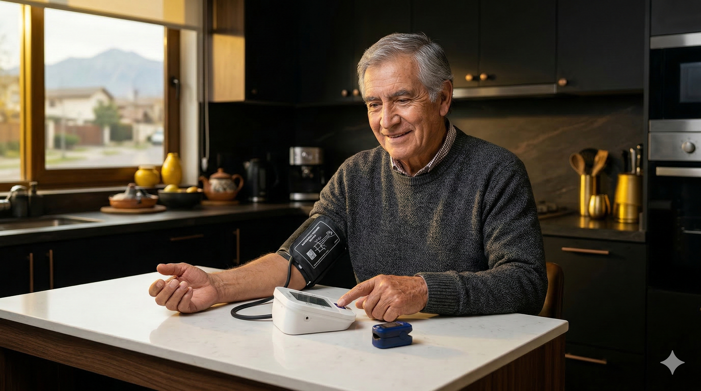 Kit Salud Inteligente - Tensiómetro + Oxímetro